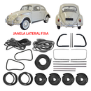 <transcy>Complete Weatherstrip Rubber Seal Restoration Kit Doors Window Hood Trunk VW Beetle 1967 to 1970</transcy>