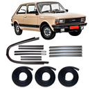<tc>Door Trunk Window Weatherstrip Rubber Seal Kit Fiat 127</tc>