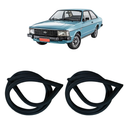 Par Borracha Vidro Janela Lateral Móvel Corcel 2  Pvc