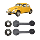 Kit Manivela Vidro Roseta Fusca Kombi Brasilia Passat Varian