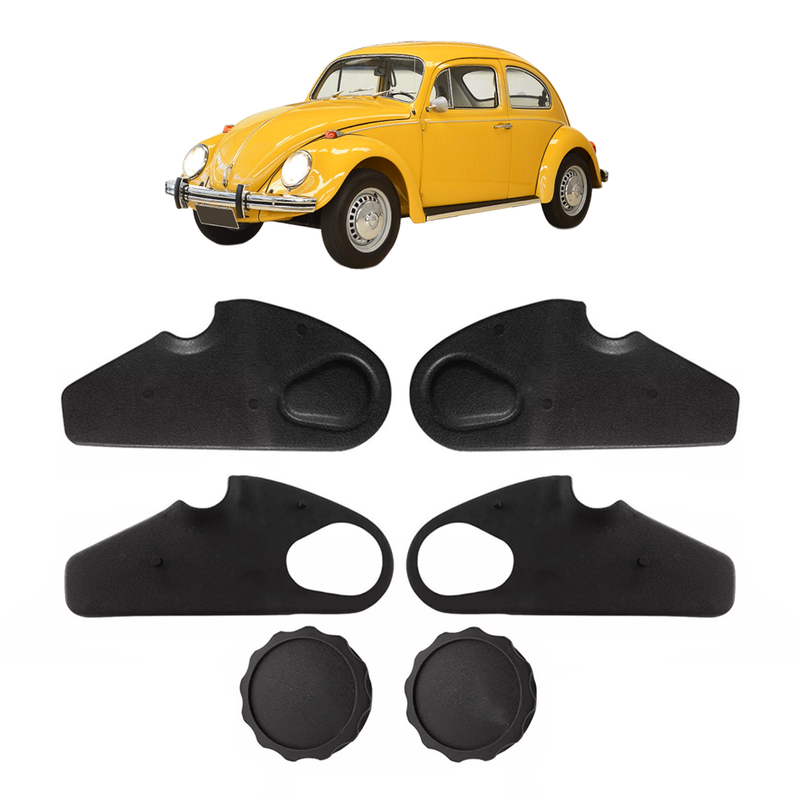 <transcy>Front Seat Side Cover with Knob Kit VW Beetle 1993 to 1996</transcy>