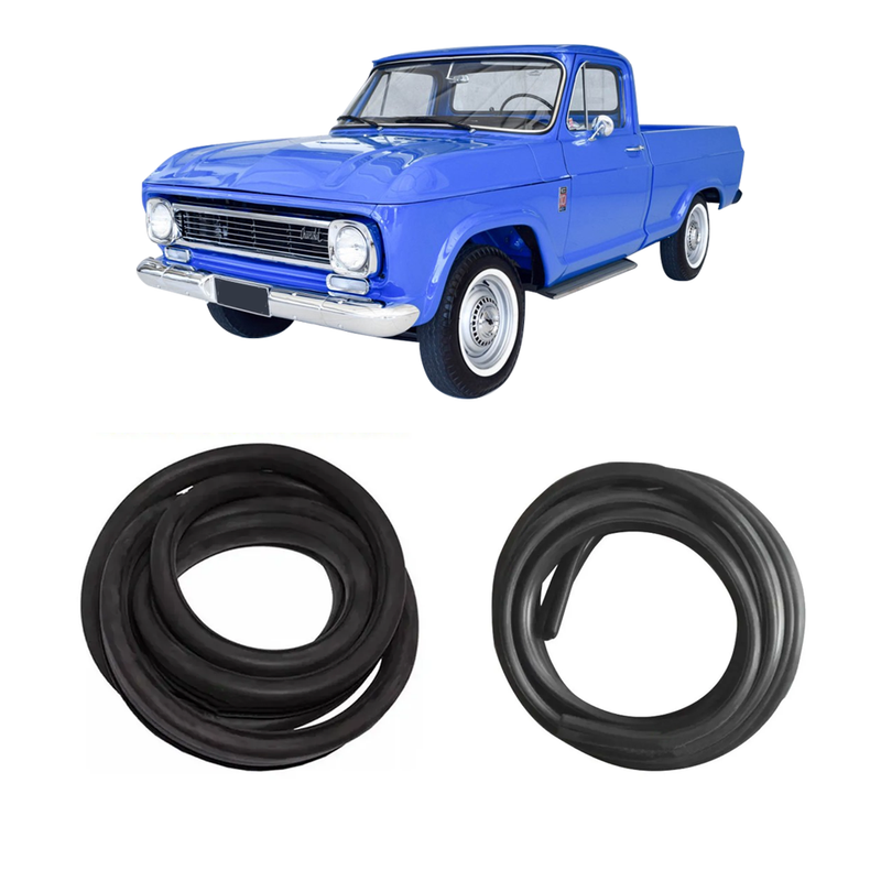 <transcy>Windshield and Rear Window Weatherstrip Rubber Seal Kit A10 C10 D10 GM Series</transcy>