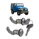 <transcy>Door Cylinder With Keys Pair Toyota Land Cruiser 40 Series FJ40 FJ45 BJ40</transcy>