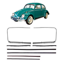 Kit Canaleta Pestana Interna Externa Friso Fusca 1959 A 1970