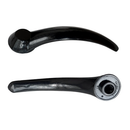 Kit Maçaneta Porta Dianteira Lateral Kombi Clipper Preta