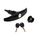 Kit Maçaneta Fechadura Porta Mala Traseira Kombi 75 A 97