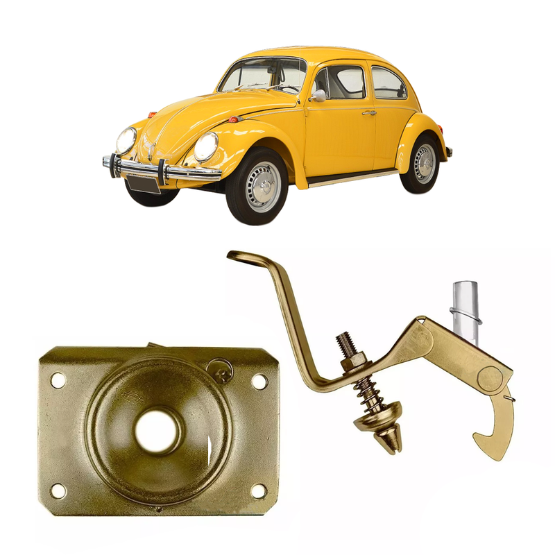 <transcy>Upper and Lower Hood Latch Lock Kit VW Beetle 1971 to 1996</transcy>