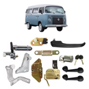 Kit Fechadura Batente Maçaneta Guia Porta Correr Kombi 98/13