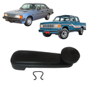 Manivela Vidro Opala Caravan Monza A20 C20 D20 Preta Metal