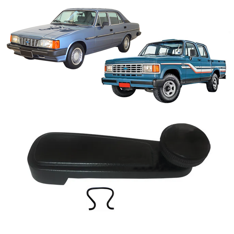 <transcy>Window Crank Handle Opel Monza Caravan Commodore A20 D20 C20 Series Metal Black</transcy>