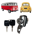 Maçaneta Tampa Traseira Motor Com Chave Fusca Kombi 67 À 96