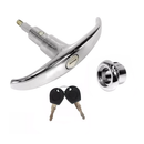 Kit Maçaneta Fechadura Porta Mala Tampa Traseira Kombi 75/97