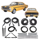 <transcy>Complete Restoration Weatherstrip Door and Window Rubber Seal Kit Opel Rekord C Commodore 1968 to 1977</transcy>