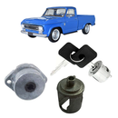 <transcy>Ignition Starter Cylinder with Keys Lock Repair Shaft and Ignition Switch Kit GM A10 C10 D10 C14 Veraneio </transcy>