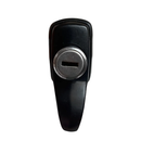 Kit Maçaneta Porta Cilindro Motor Chave Fusca 77 A 96 Preto