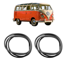 Kit Borracha Janela Lateral Móvel Kombi Corujinha 53 A 75