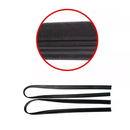 Kit Borracha Porta Parabrisa Mala Canaleta Pestana Corcel 1