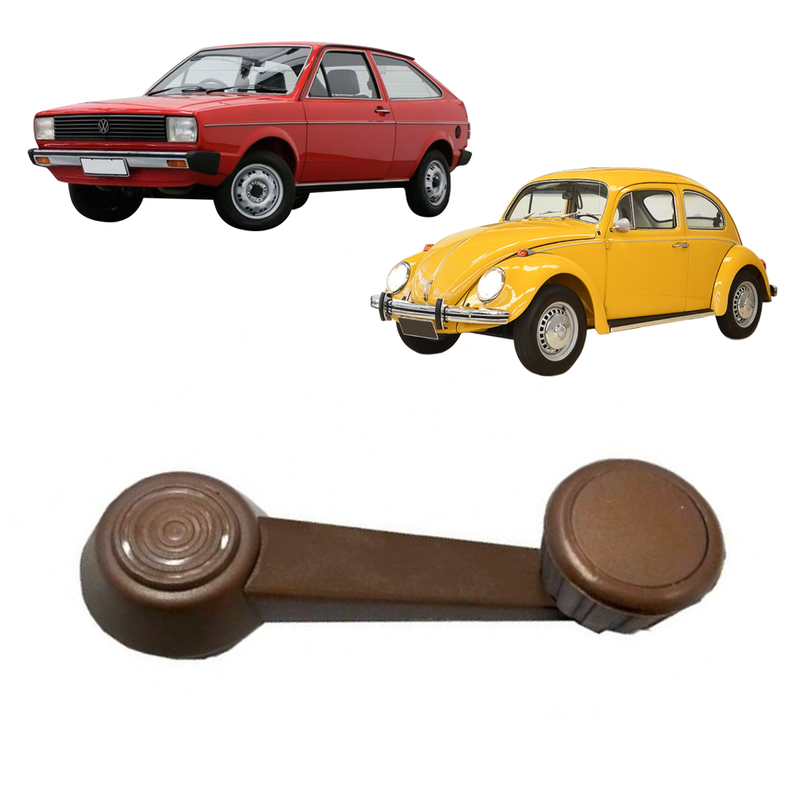 <transcy>Window Crank Handle Brown VW Beetle Brasilia Gol Passat </transcy>