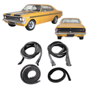 <transcy>Door Trunk and Hood Weatherstrip Rubber Seal Kit Opel Rekord C Commodore 2 Doors 1968 to 1977</transcy>