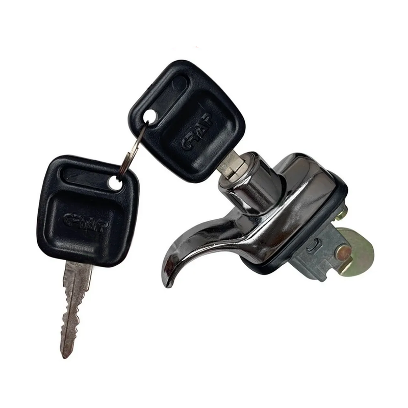 <transcy>Door Trunk and Hood Handle with Keys Hood Latch Lock VW Beetle 1977 to 1996</transcy>