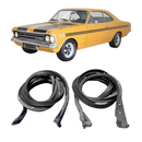 Par Kit Borracha Porta Opala 2 Portas Coupe Ss 1968 A 1992