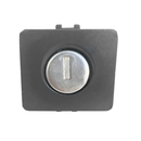 Cilindro Miolo Botao Porta Chave Opala Caravan 85 A 92 Cinza