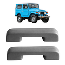 Par Apoia Braço Puxador Da Porta Cinza Toyota Bandeirante