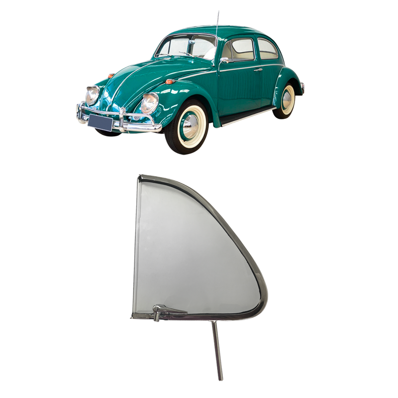 <transcy>Vent Window Frame Glass Latch Complete VW Beetle 1959 to 1970</transcy>