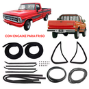 Kit Completo Borracha Porta Parabrisa Canaleta F1000 F7000