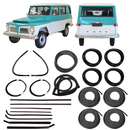 <transcy>Restoration Kit Door Trunk Hood and Window Weathestrip Seal Run Channel Windshield Ford Rural Willys Jeep Station Wagon</transcy>
