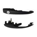 Kit Maçaneta Porta Cilindro Motor Chave Fusca 77 A 96 Preto