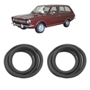 Par Borracha Janela Traseira Fixa Ford Belina 1 1968 A 1977