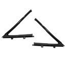 <transcy>Complete Restoration Weatherstrip Rubber Seal Kit + Chrome Lockstrip 4 Door Opala 1980 to 1984</transcy>