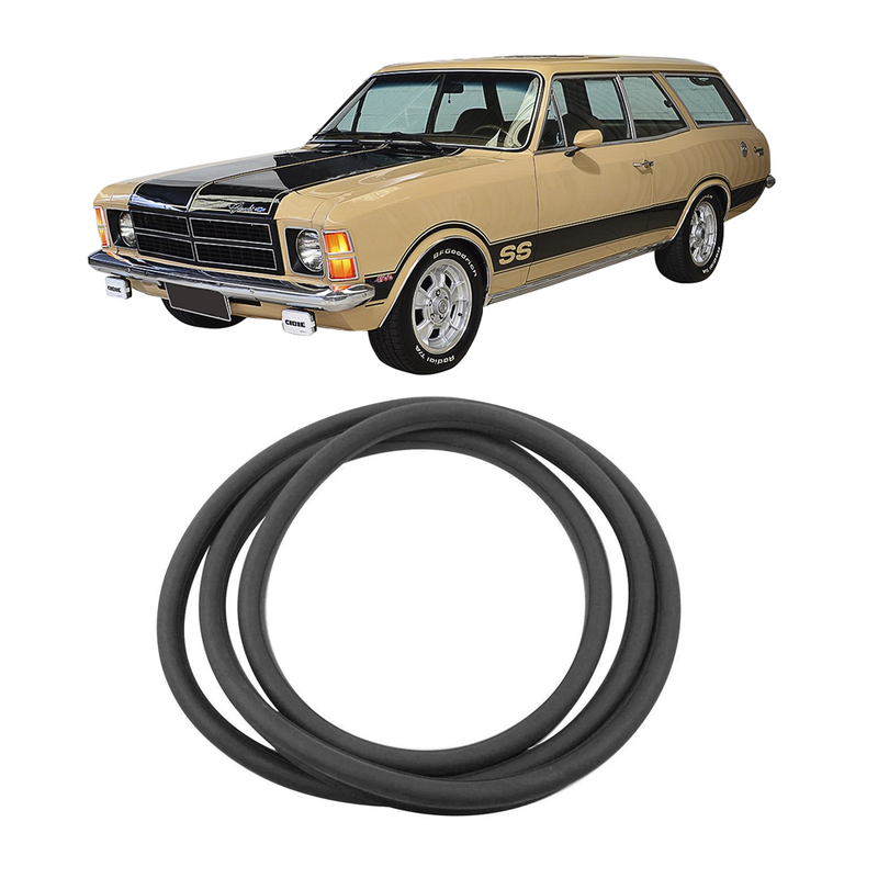 <transcy>Rear Side Fixed Window Rubber Seal Opel Rekord C Caravan </transcy>