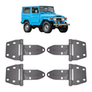Kit Dobradiça Porta Toyota Bandeirante Jeep 1980 Até 1994
