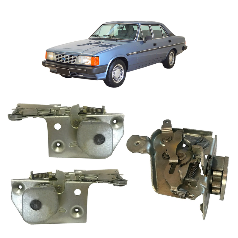 <transcy>Front and Rear Door Latch Lock Kit Opel Commodore Rekord C 4 Doors 1968 to 1992</transcy>