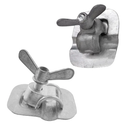 Conjunto Kit Presilha Fixadora Banco Central Kombi 54 À 96