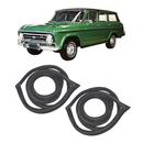 Par Borracha Janela Lateral Fixa Veraneio 1964 Até 1984