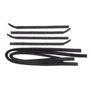 Kit Canaleta Pestana Borracha Vidro F100 F1000 F4000 72 A 92