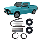 <tc>Complete Restoration Kit Weatherstrip Rubber Seal Door and Window Fiat 127 Pick Up</tc>