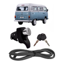 Kit Maçaneta Chave Borracha Tampa Motor Kombi Carat 97 A 13