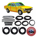 Kit Borracha Porta Canaleta Parabrisa Chevette 73 A 82
