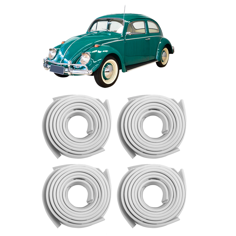 <transcy>4 Fender Beading Kit White Color VW Beetle </transcy>