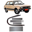 <tc>Door Window Run Channel + Beltline Weatherstrip Seal Kit Fiat 127</tc>