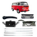 Kit Fechadura Cremona Vareta Maçaneta Porta Lateral Kombi