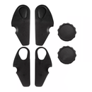 Kit Capa Lateral Banco Manopla Fusca Itamar 1993 A 96 Preto