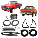 Kit Borracha Porta Canaleta Friso Cromado F1000 F4000 72a 92