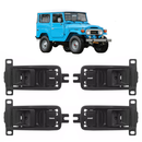Kit 4 Maçaneta Interna Porta Toyota Bandeirante 1985 A 2001