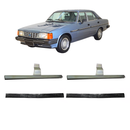 <transcy>Window Regulator Sash with Rubber Kit Opel Commodore Rekord C 4 Door</transcy>