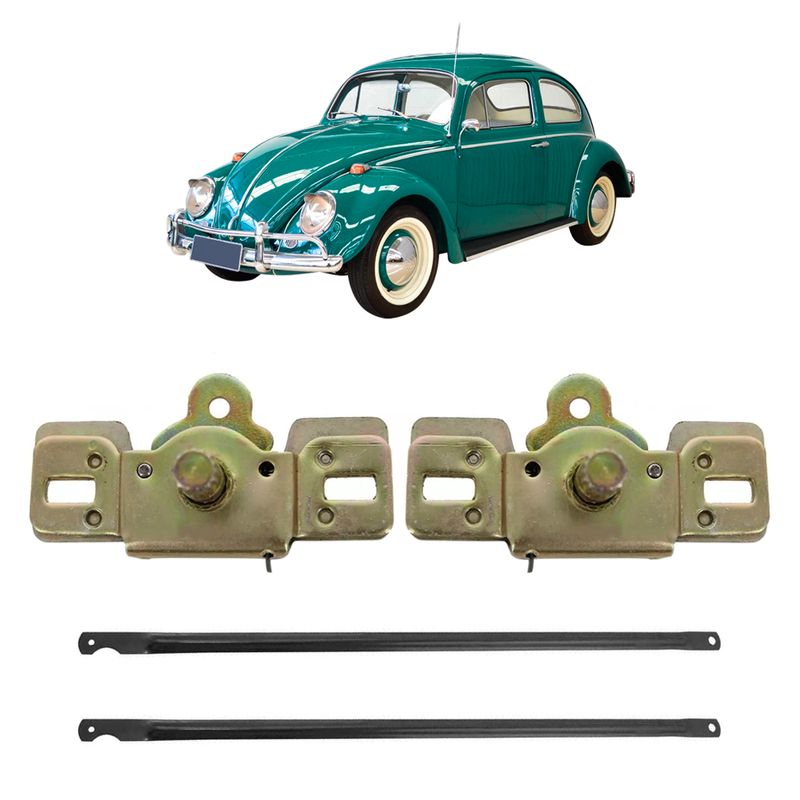 <transcy>Inner Door Latch Lock With Cable VW Beetle 1959 to 1977</transcy>